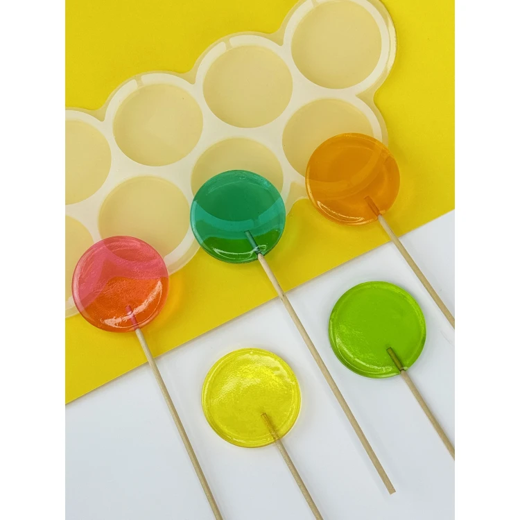 Forma silikonowa Kręgi 5 cm – lizaki, czekolada, dekoracje