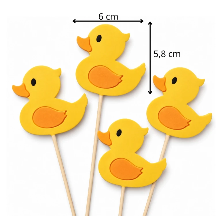 Forma silikonowa Kaczuszki – baby shower, chrzciny, lizaki