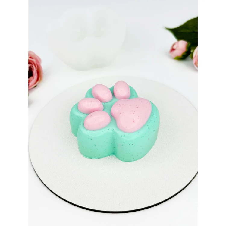 Forma silikonowa do galaretki Łapka – pudding, mus, monoporcje