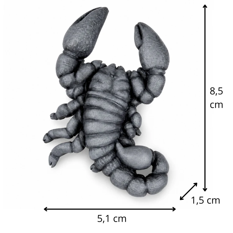 Forma silikonowa Skorpion 2D – znak zodiaku, czekolada, świece