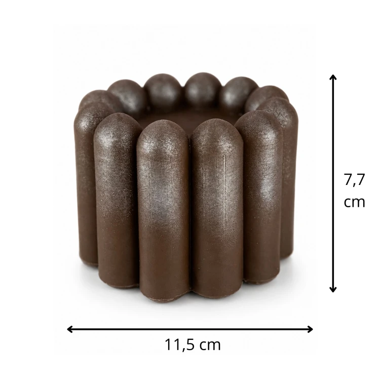 Forma silikonowa Wieża bento 2D do tortów musse i deserów