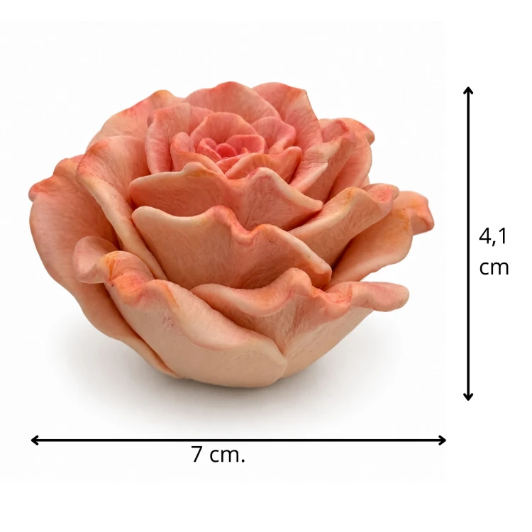 Foremka silikonowa Róża do świec 7 cm