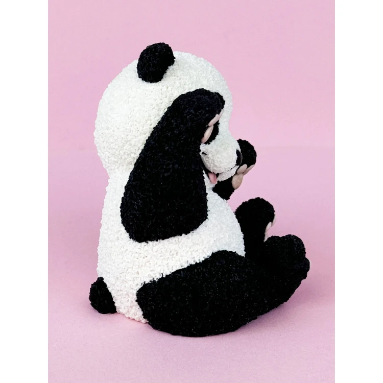Forma silikonowa Panda 3D – tort dziecięcy, czekolada, świece