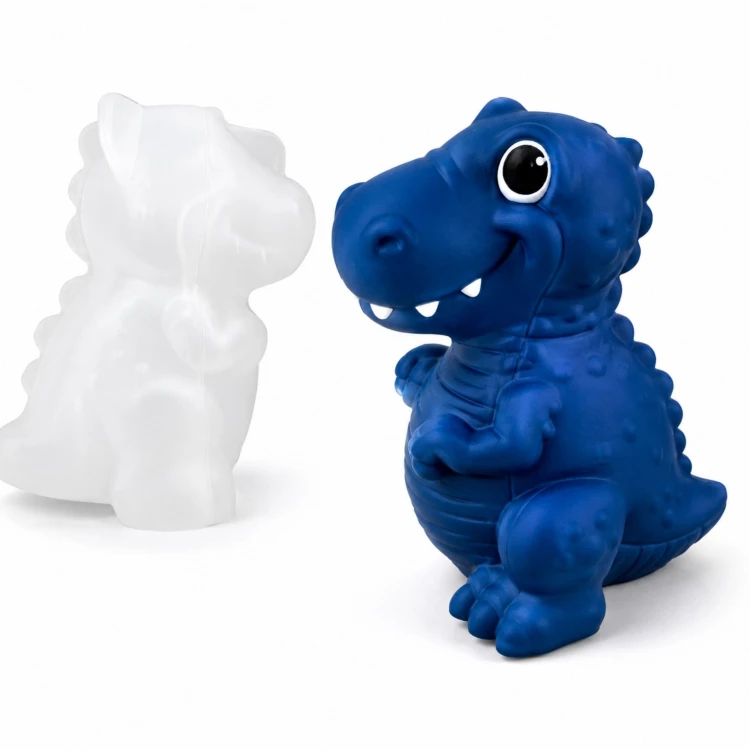 Forma silikonowa Dinozaur tyranozaur – tort dziecięcy, czekolada