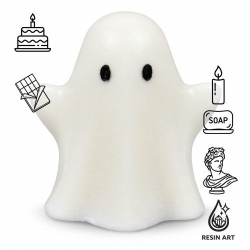 Forma silikonowa Żelkowy duszek – galaretka, czekolada, Halloween